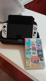 Nintendo Switch OLED e super Mario 3d all star