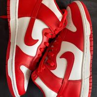 Nike Dunk High Retro White/ University Red