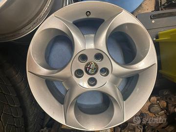 4 CERCHI ORIGINALI ALFA ROMEO 147 - 156 17''