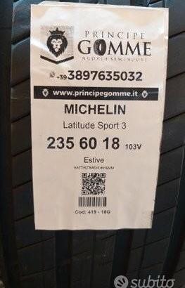 2 gomme 235 60 18 michelin a419