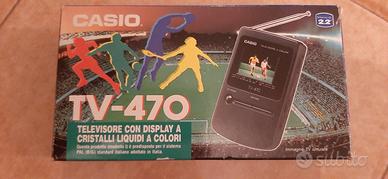 mini tv portatile anni 80