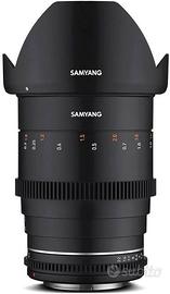 Obiettivo Samyang MF 35mm T1,5 VDSLR MK2 Canon RF