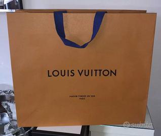 Paper bag collezione Vuitton 40x34x16prf. Nuovo