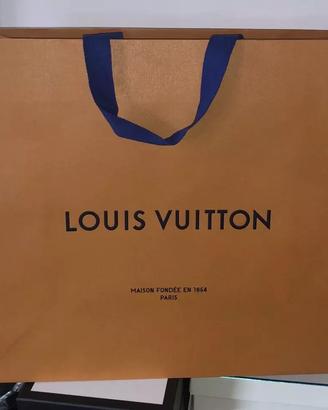 Paper bag collezione Vuitton 40x34x16prf. Nuovo