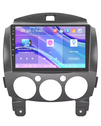 RADIO GPS 9'' ANDROID 13 MAZDA 2 07-14 2 DIN 4GB+6