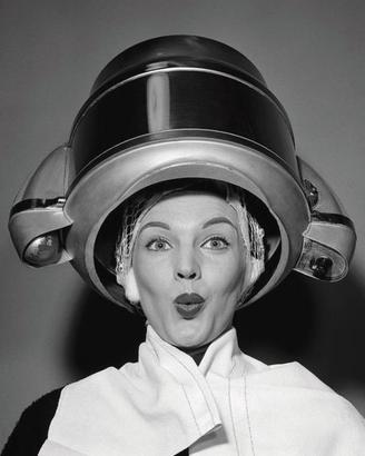 Casco Asciugacapelli Art Decò Martin TURBINATOR