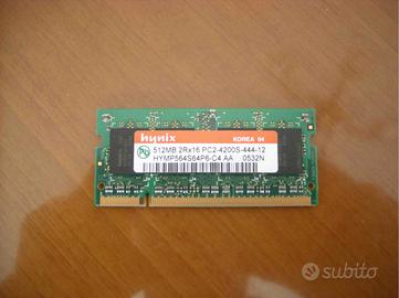 Memoria Ram DDR2 SO-DIMM Hynix 512MB 533Mhz