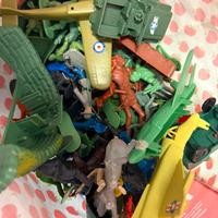 lotto soldatini giochi vintage