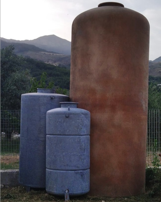 Cisterne zincate e vetroresina