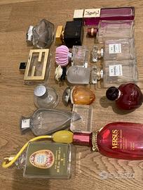 Boccette di profumo vuote