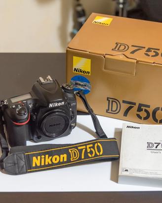 Nikon d750 56000 scatti