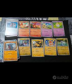 lotto 114 carte pokémon 