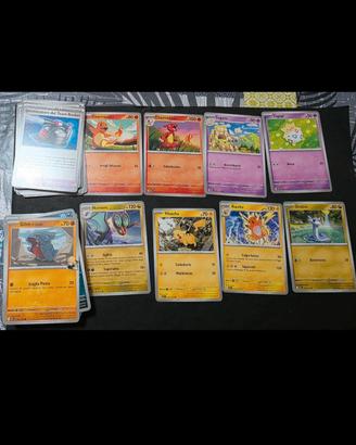 lotto 114 carte pokémon 