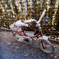 bici unisex per bambini con rotelle 