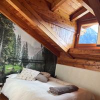 Casa vacanze legno, vista e relax vicino Aosta
