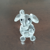 Elefantino in cristallo