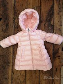 Piumino Majeure Moncler bambina rosa 9-12 mesi