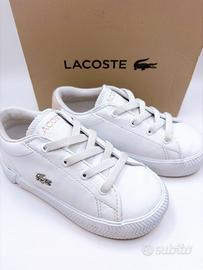 Lacoste Gripshot 123 Scarpe Neonato bianche tg. 23