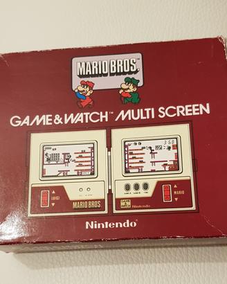 Nintendo Game & Watch Mario Bros MW-56 in scatola