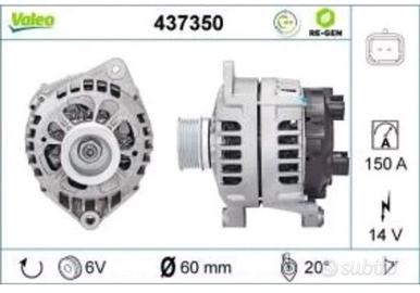 Alternatore Valeo 437350 nuovo 