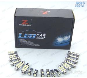 KIT 20 LAMPADE LED INTERNE MERCEDES CLASSE C W204 