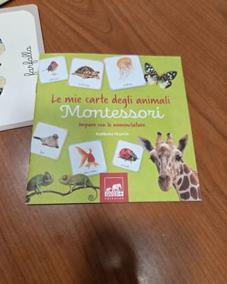 Montessori carte degli animali