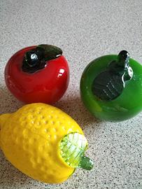 frutta decorazione vetro 