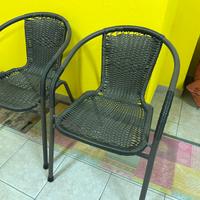 Coppia sedie da giardino