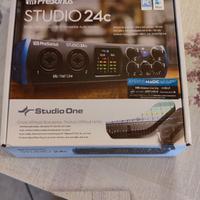 scheda audio usb Presonus Studio 24c