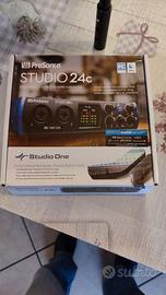 scheda audio usb Presonus Studio 24c