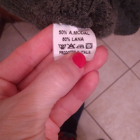 Maglione verde militare uomo