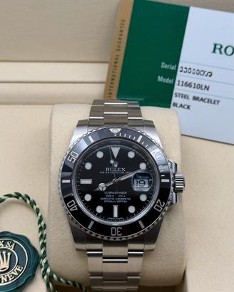 Rolex 116610Ln FullSet ITA 2019 NEGOZIO