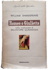 ROMEO E GIULIETTA - Shakespeare - Mondadori - 1949