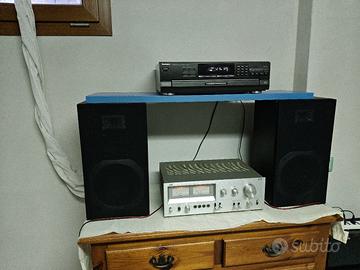 Impianto Audio Vintage JVC/Technics