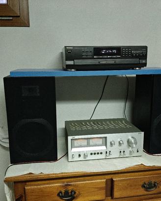 Impianto Audio Vintage JVC/Technics