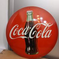 COCA COLA BOTTONE ORIGINALE TEDESCO 