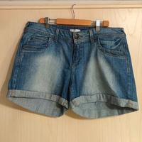 pantaloncini in jeans