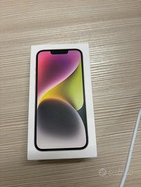 Scatola + cavo iphone 14 128 gb