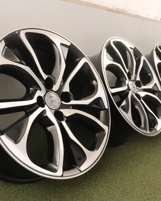 Cerchi in lega Citroen C4 DS4 C3 18 ORIGINALI