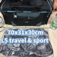 Borsone da viaggio 70x31x30 cm multitasche