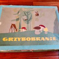 Gioco in scatola polacco Grzybobranie anni '60-'70