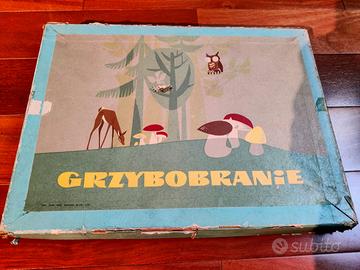 Gioco in scatola polacco Grzybobranie anni '60-'70