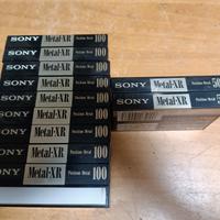 CASSETTE METAL SONY 100 MINUTI  E 50 MINUTI