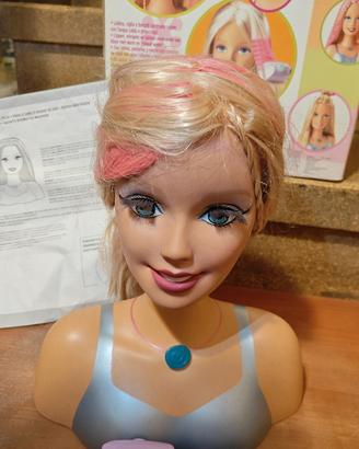 Barbie centro di bellezza incantevoli acconciature