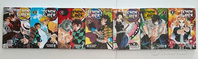 Demon Slayer - Lotto Manga Volumi 2-8