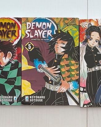 Demon Slayer - Lotto Manga Volumi 2-8