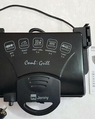 Bistecchiera elettrica 1900W regolabile