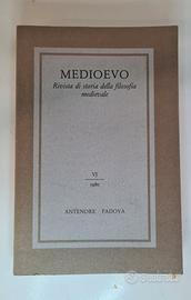 MEDIOEVO Rivista di storia medievale Vol. VI 1980