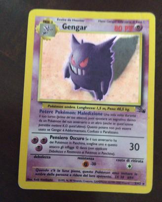 Gengar Fossil holo