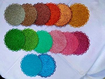 12 Sottobicchieri Natale